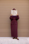 Ensemble Silaa Burgundy
