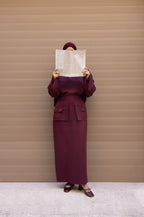 Ensemble Silaa Burgundy