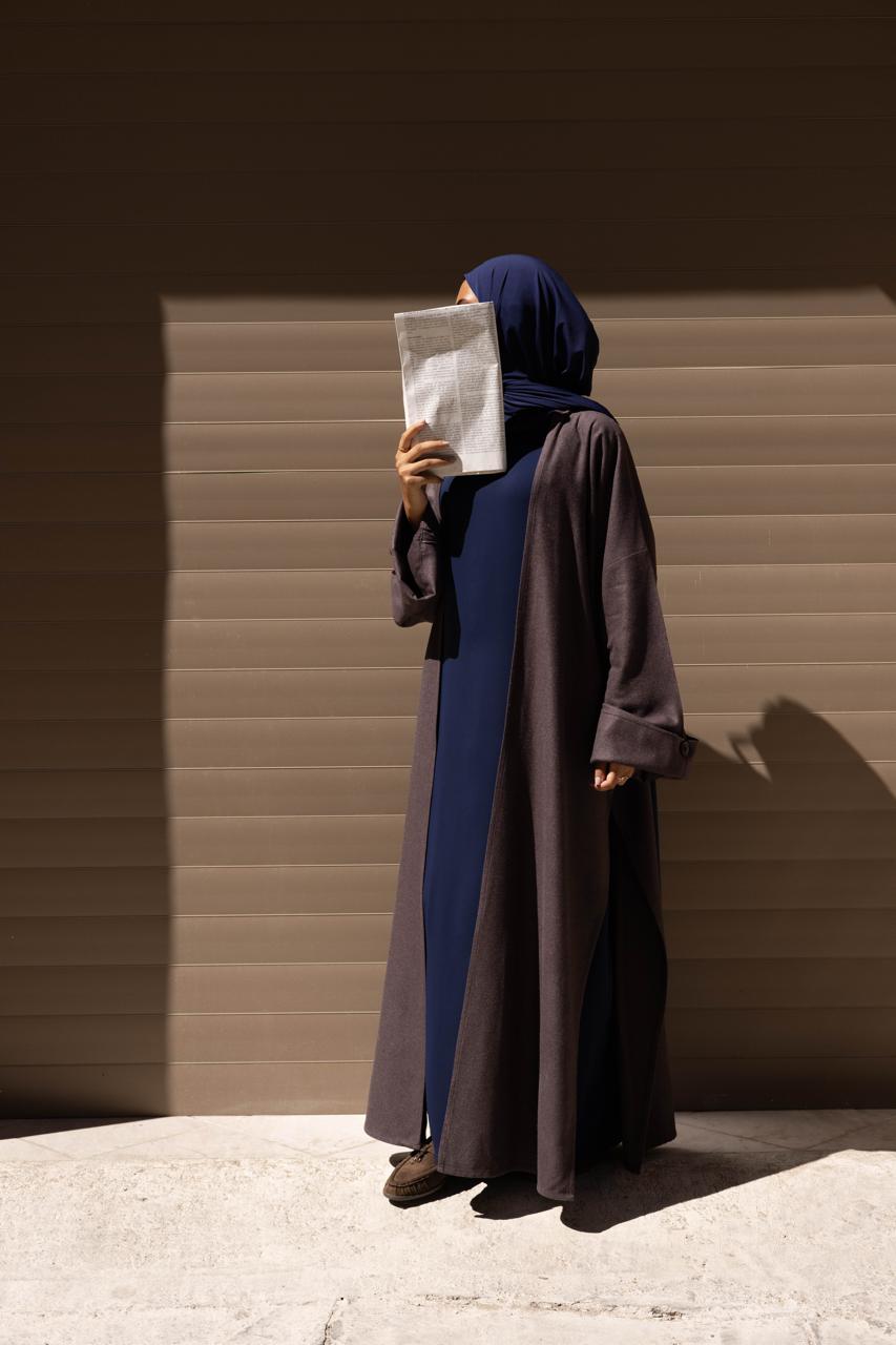 Abaya Coat Naya Chocolat