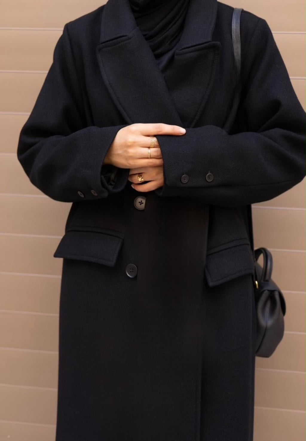 Manteau Ama Noir