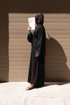 Abaya Coat Naya Black