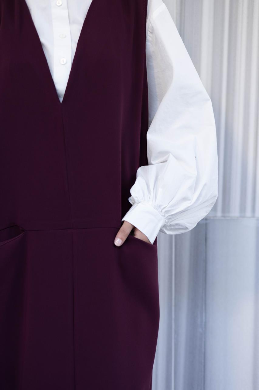 Robe Lahy Burgundy
