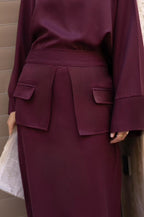Ensemble Silaa Burgundy