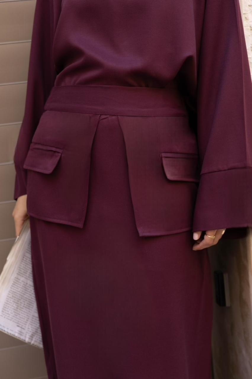 Ensemble Silaa Burgundy