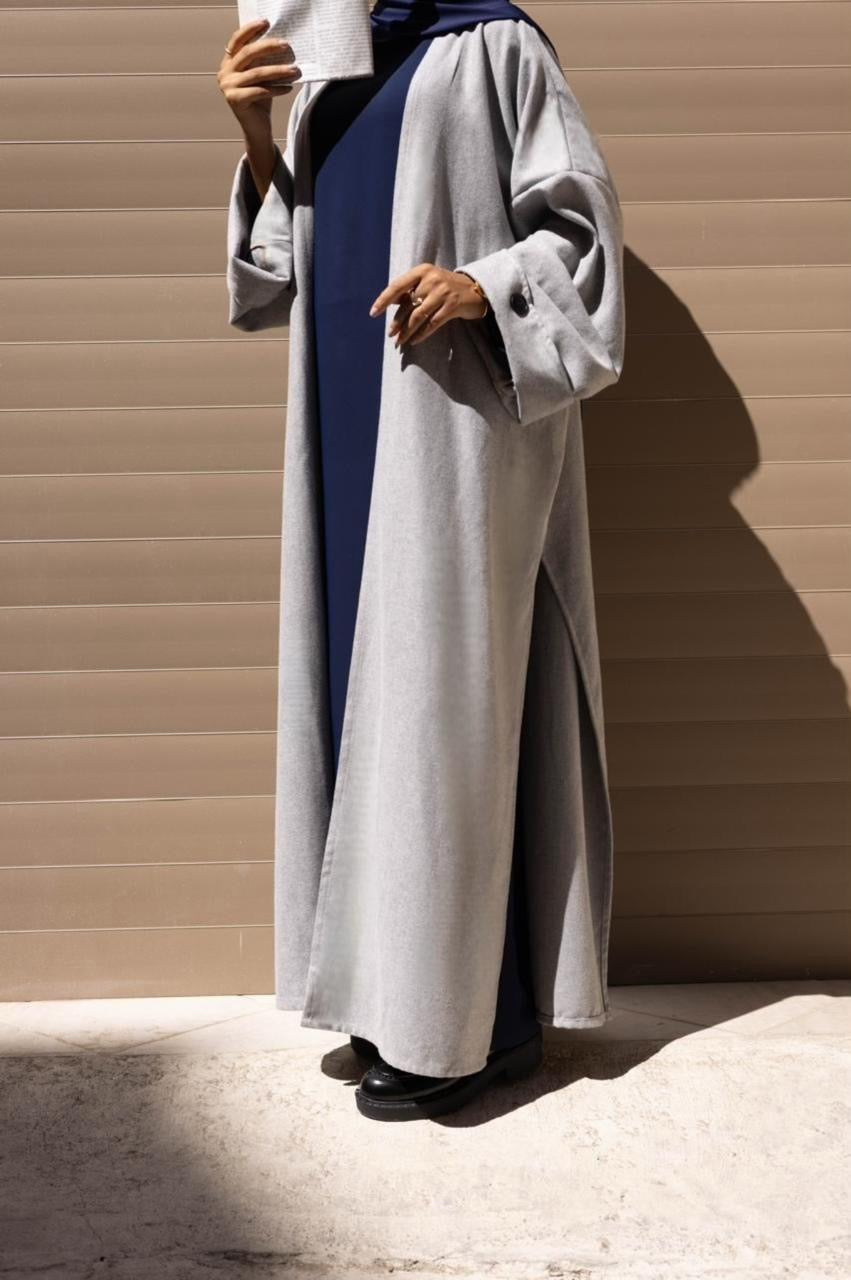 Abaya Coat Naya Grey