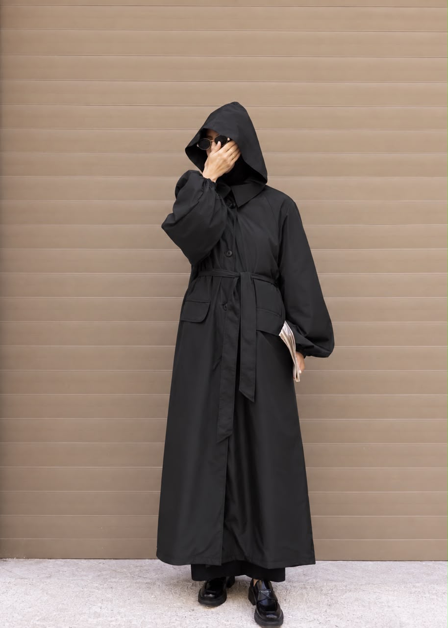 Trench Imperméable Danie Noir