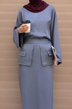 Ensemble Silaa Slate Grey