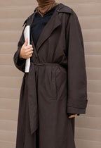 Trench Imperméable Danie Chocolat