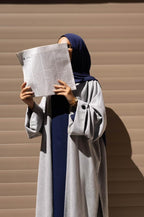 Abaya Coat Naya Grey