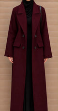 Manteau Ama Burgundy