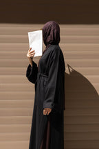 Abaya Coat Naya Black