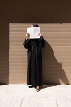 Abaya Coat Naya Black