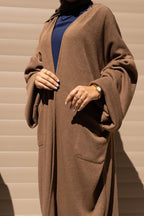 Gilet Cosy Camel