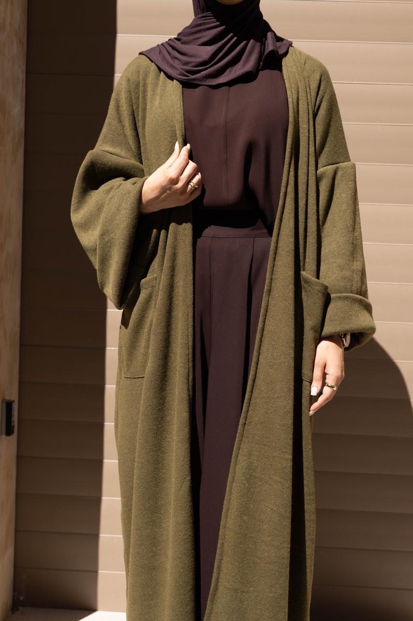 Gilet Cosy Olive