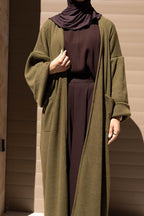 Gilet Cosy Olive