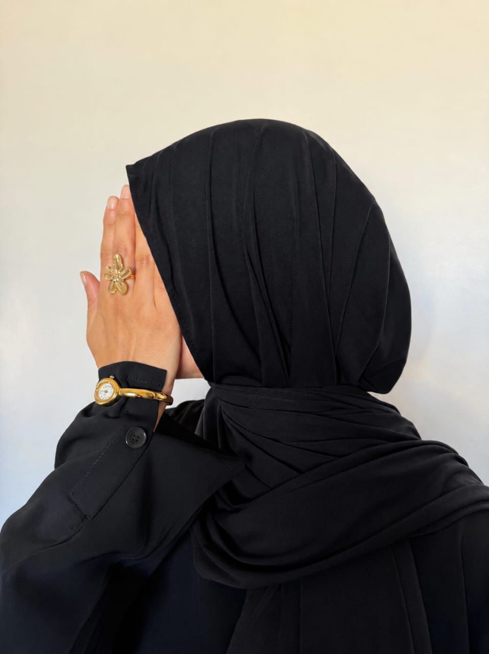 Hijab Jersey Black