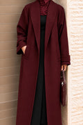 Manteau Ady Burgundy