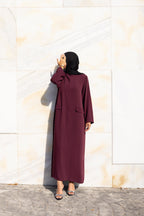 Robe Kety Burgundy