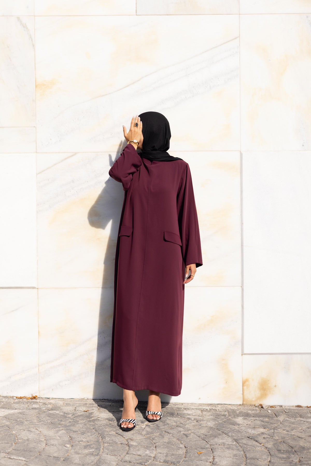 Robe Kety Burgundy