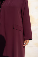 Robe Kety Burgundy