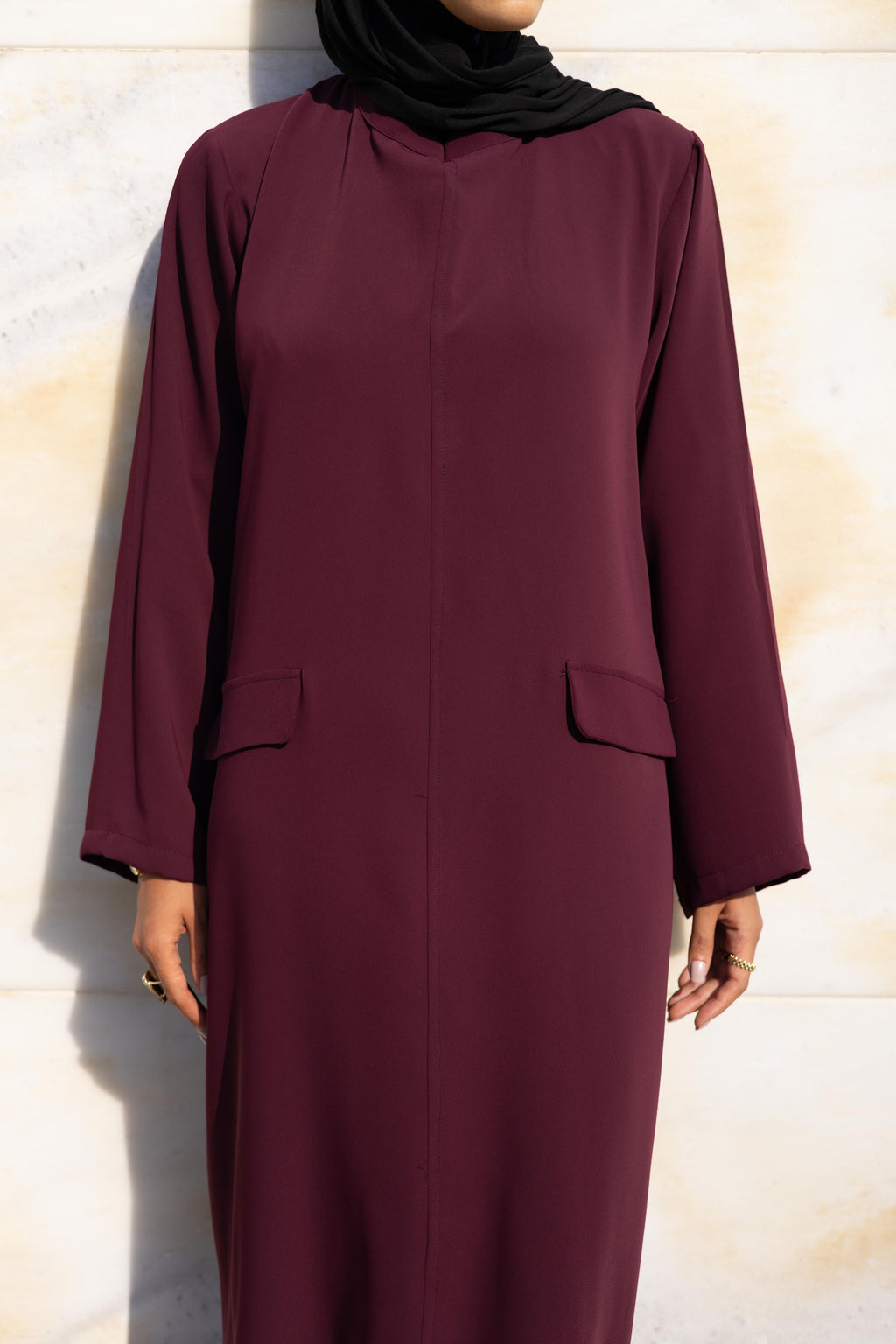 Robe Kety Burgundy