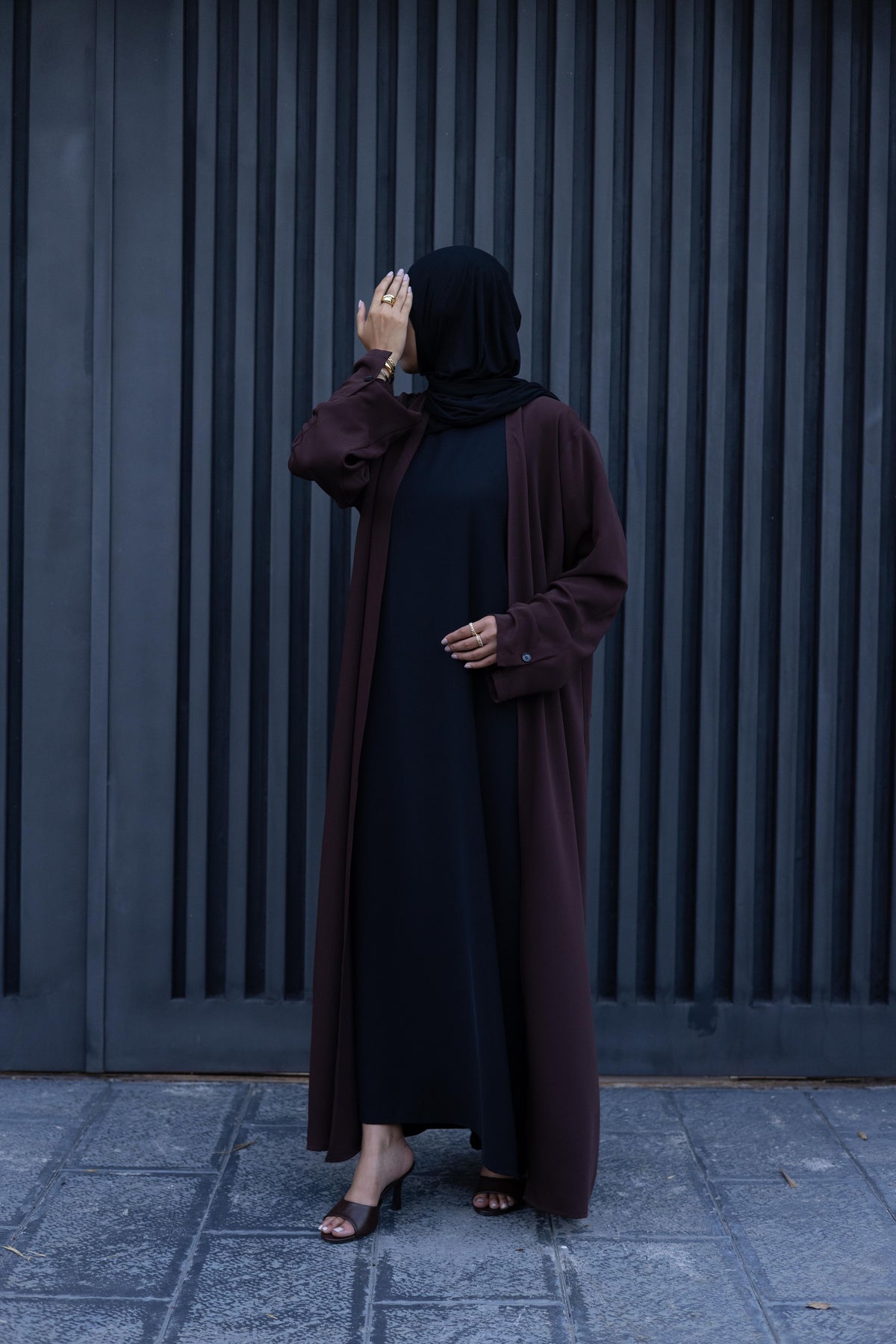 Abaya Maddy Chocolat