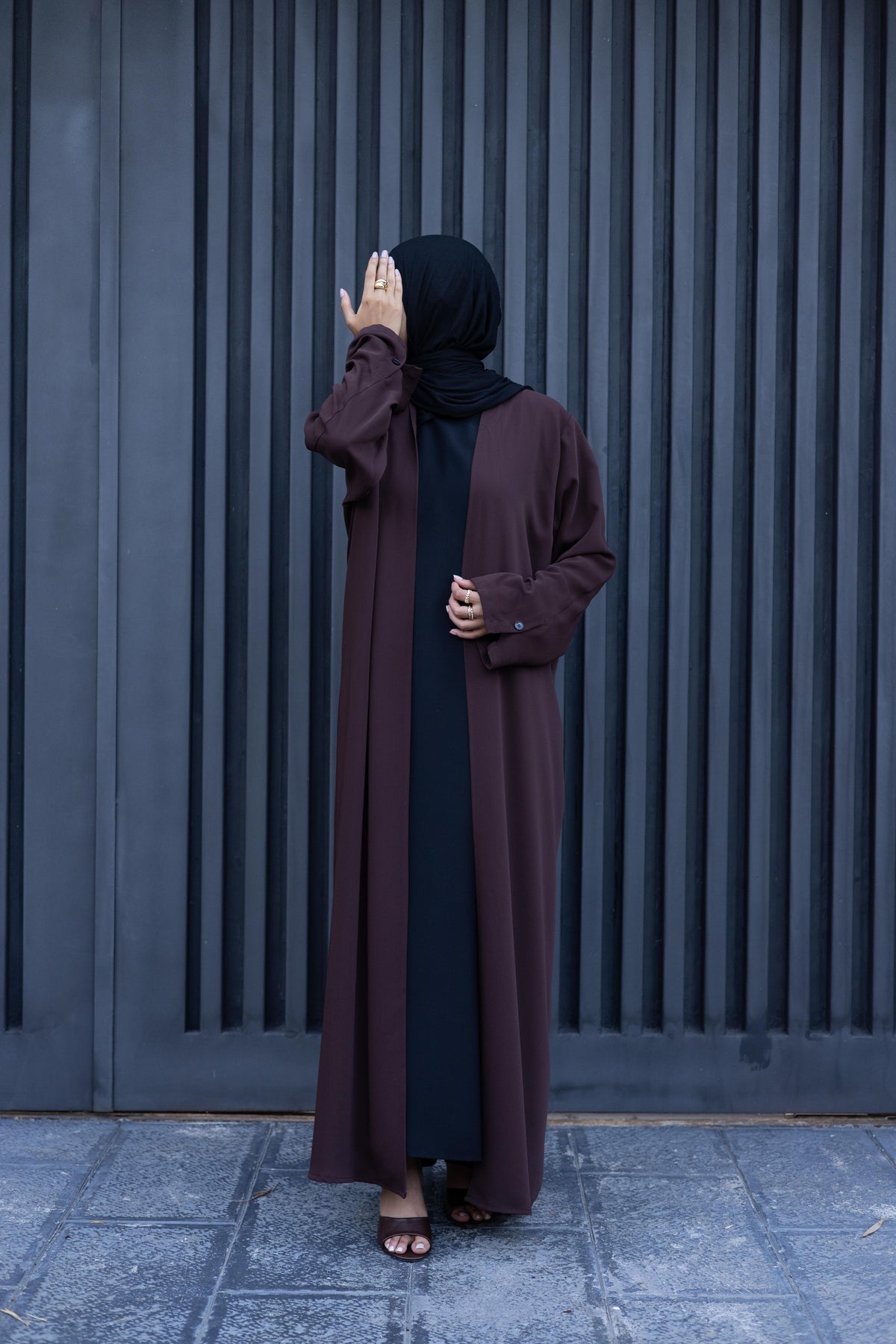 Abaya Maddy Chocolat