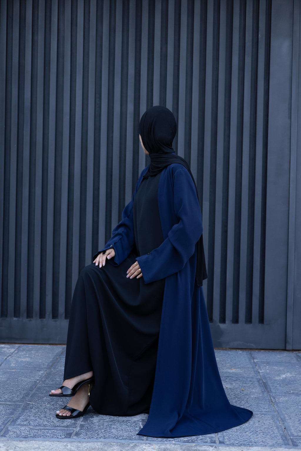 Abaya Maddy Navy