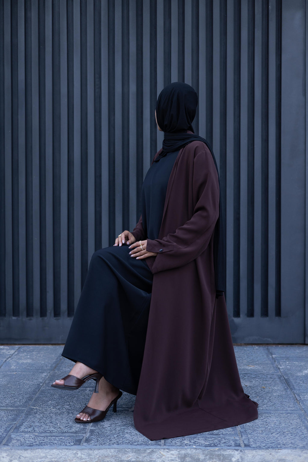Abaya Maddy Chocolat