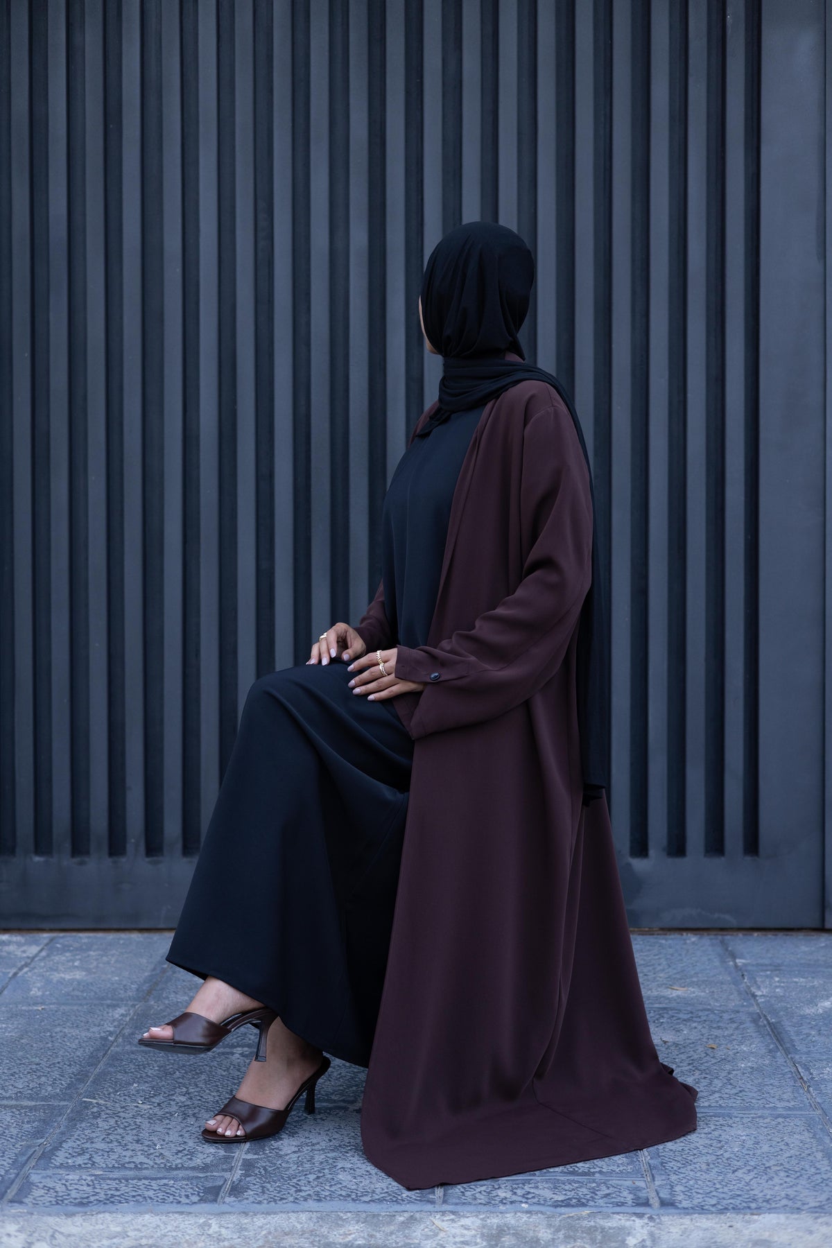 Abaya Maddy Chocolat