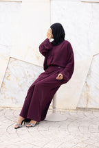 Ensemble Emma Burgundy