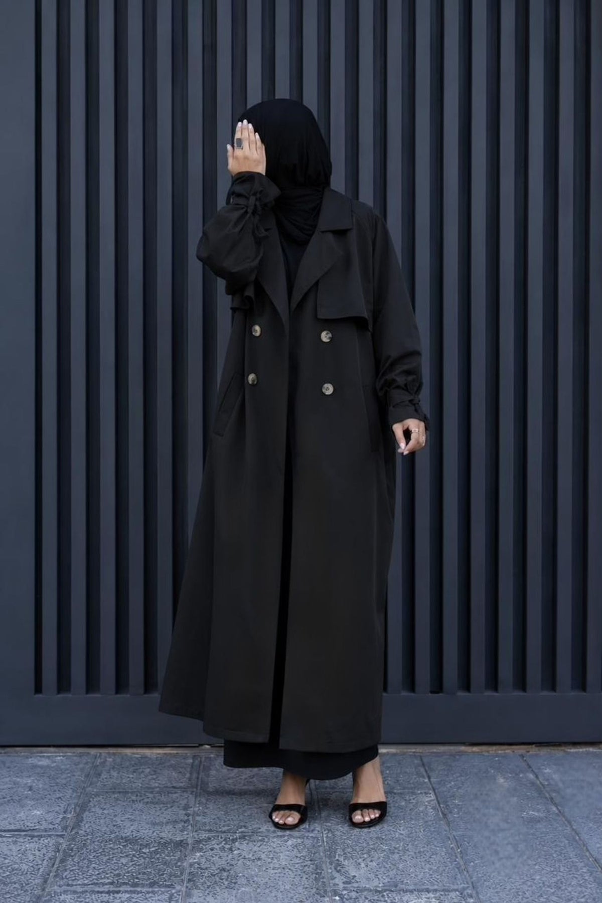 Trench Julie Black